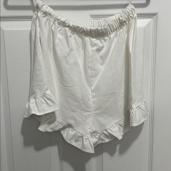Commence Pure Cotton Ruffle Shorts Set - Picture 3 of 3